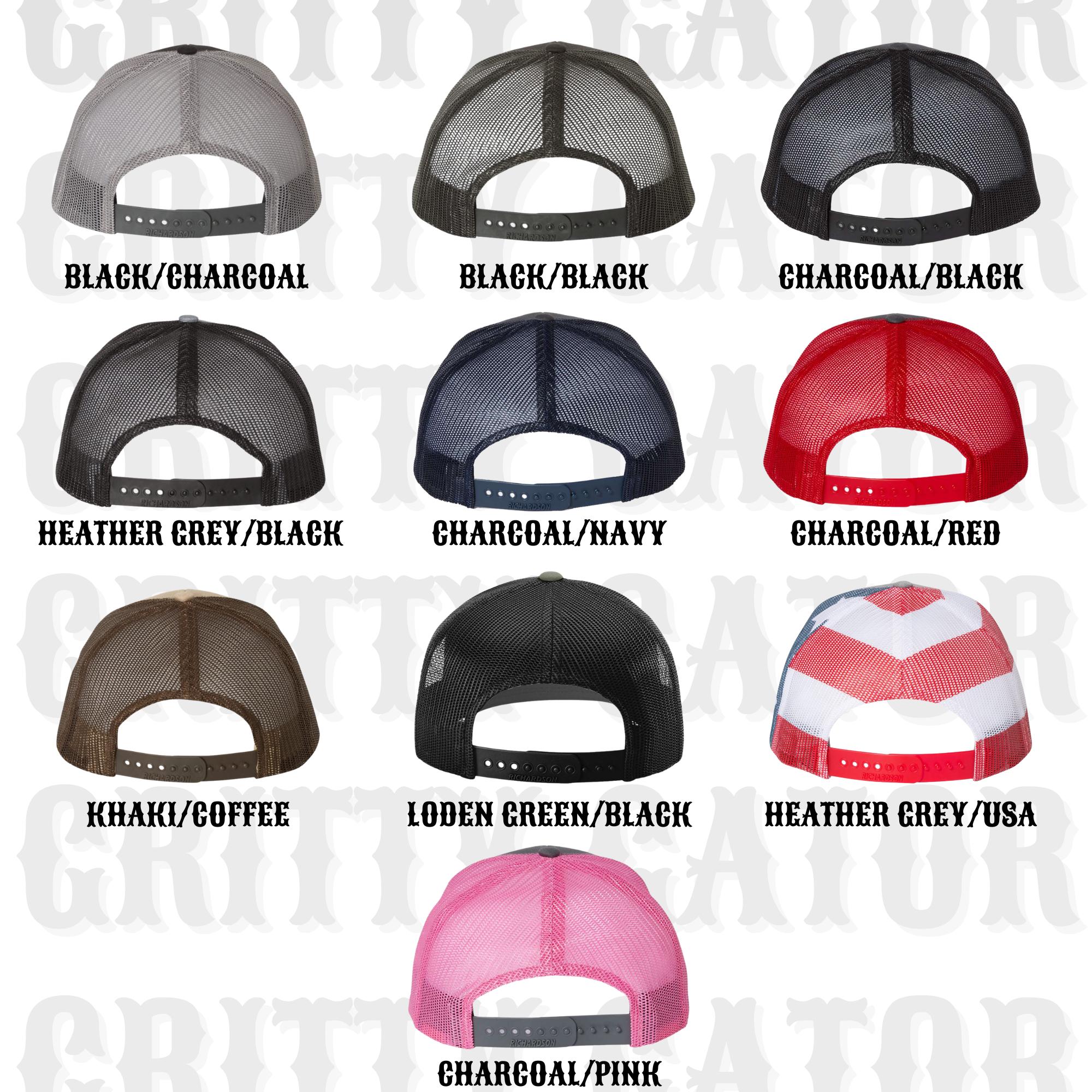 Nobody Cares Work Harder Hat | 100+ Color Options Snapback Baseball Cap With Leather Patch