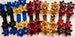 Pick ANY COLOR Combination - Handmade Flower Skirt Hike Clip - Buy two hikes and save by LoriAnn Costume Designs Great accent for your garb 