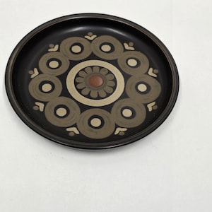Vintage Denby Arabesque Pattern Plate 6 1/2 inches