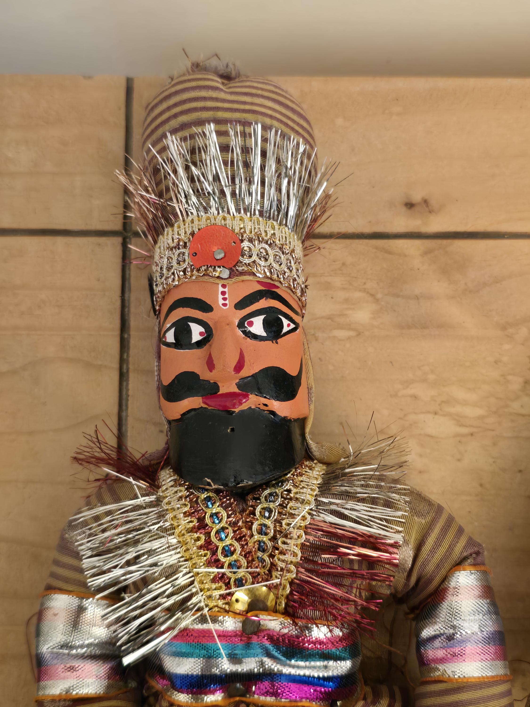 インドラジャスタン民族ビンテージ人形中古