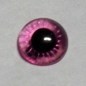 10 paire 6 mm yeux de hiboux coloré Rose