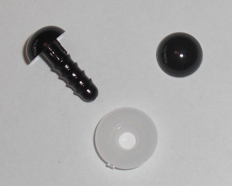 6 mm safety eyes black image 1