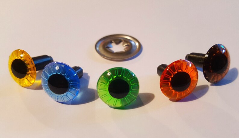 10 pairs 12 mm owl eyes image 1