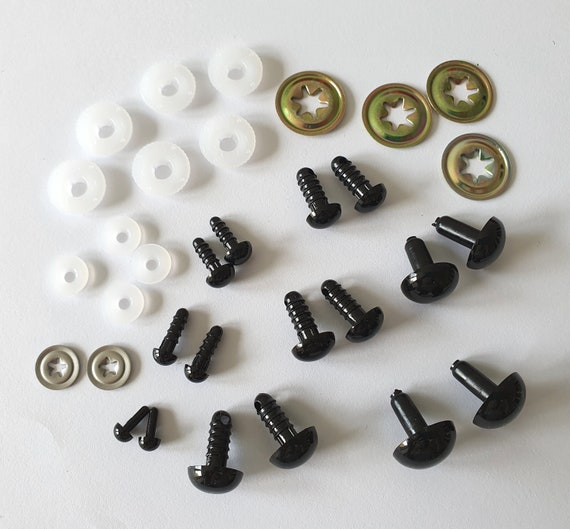 SAMPLES SMALL Safety Eyes in 8 Sizes Etsy
