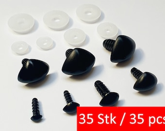 BULK PACK - 35 safety noses in 7 sizes