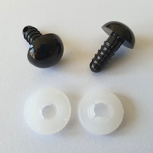 12 mm safety eyes black