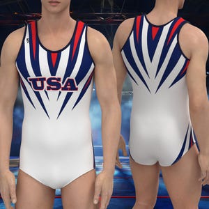 Liberty Spike Men&#39;s Gymnastic Leotard