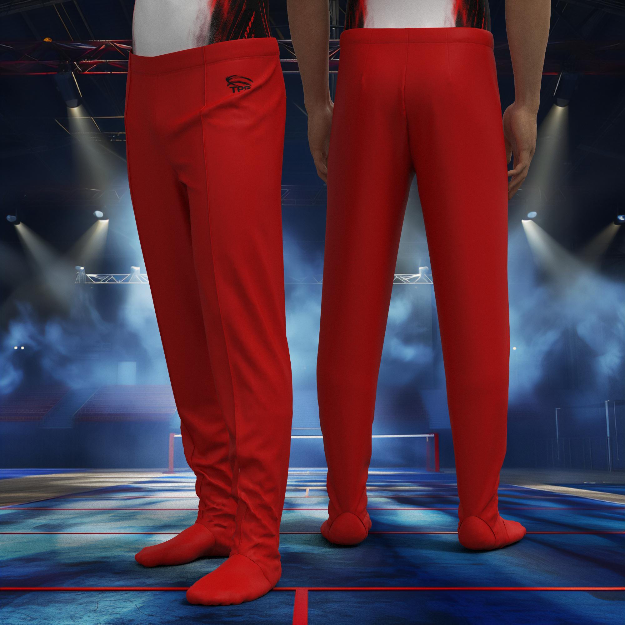 Mens Gymnastics Stirrup Pants