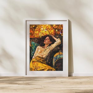 Vincent van Gogh Woman Portrait | Impressionist Art Painting | Beautiful Women Print | Vintage Print | Printable Wall Art | Digital Download