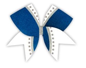 Custom Kick Swish Vinyl Cheer Bow File Template - Instant File Download