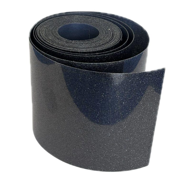 Cheer Bow HTV Glitter Vinyl Roll | Pre-Cut 3 Inch Wide | 5m or 25m | Just Unroll Cut & Press Black