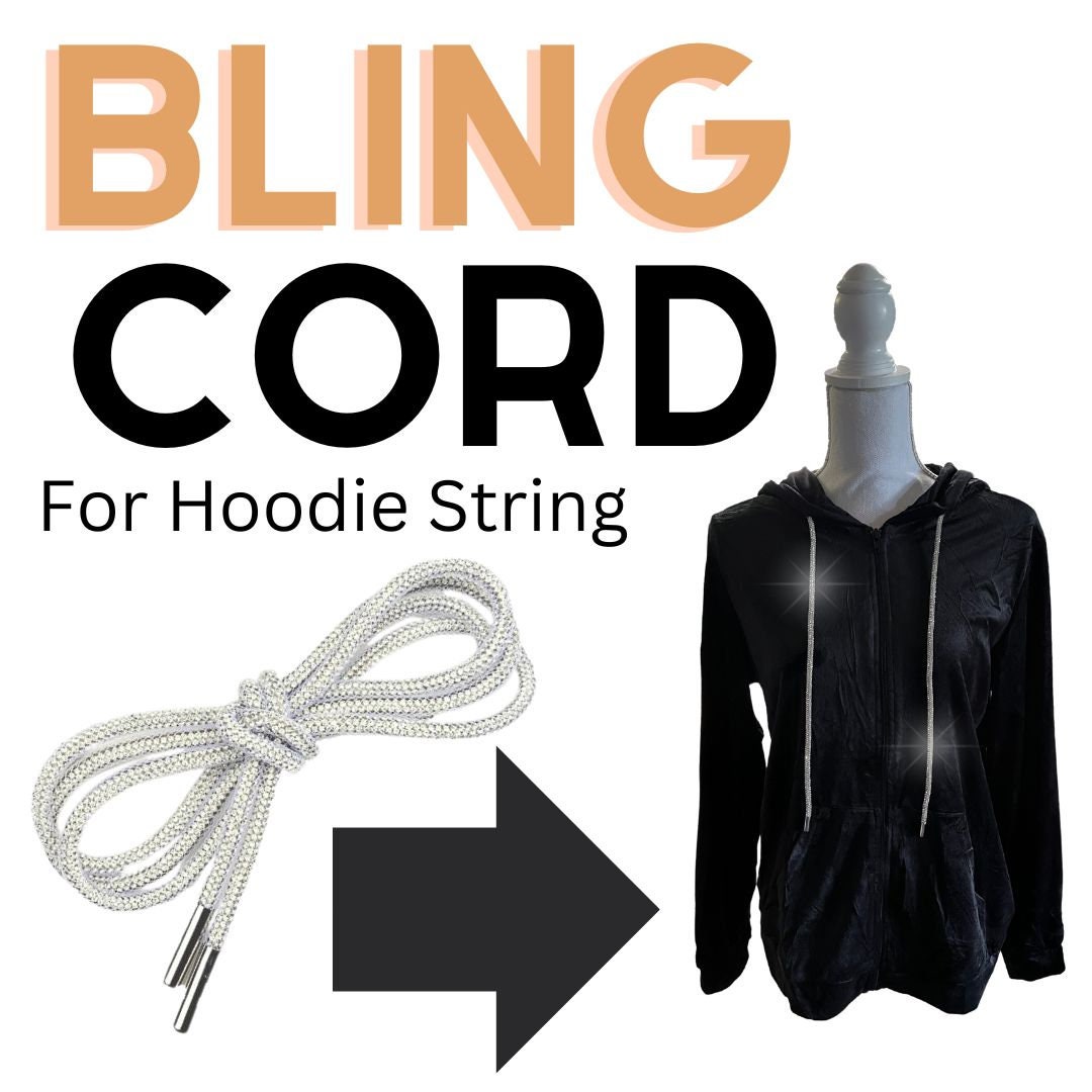 Rhinestone Hoodie Strings – Axiland Custom Gifts