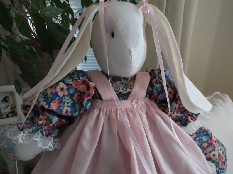 Hand made Stuffed Bunny Rabbit Made in Amerixca