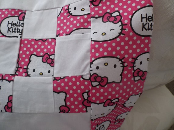 Hello Kitty Quilt Top Quilts Home Living Bedding