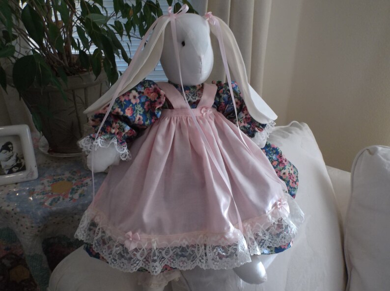 Hand made Stuffed Bunny Rabbit Made in Amerixca
