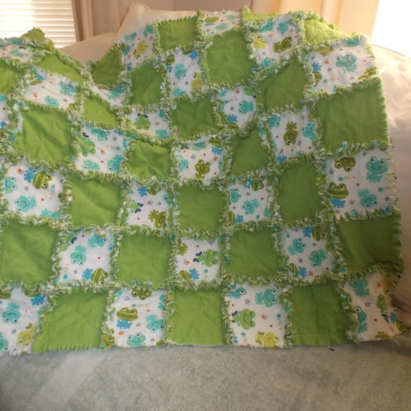 Baby Rag Quilts - Etsy