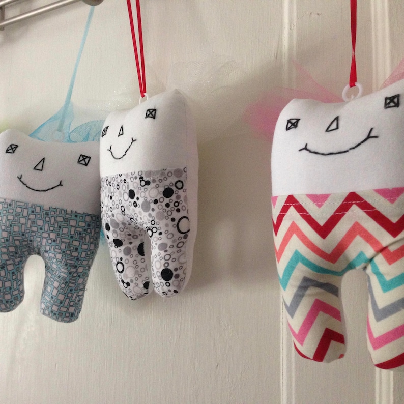 Tooth Fairy Pillowtooth Shaped Etsy