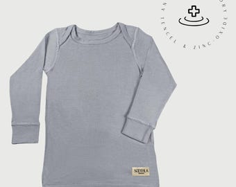 Long-sleeved baby top