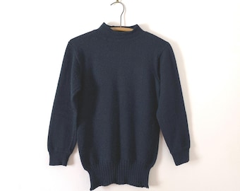 Small, Vintage 1940s WW2 US Navy Knit Sweater, Military, S3 - Etsy