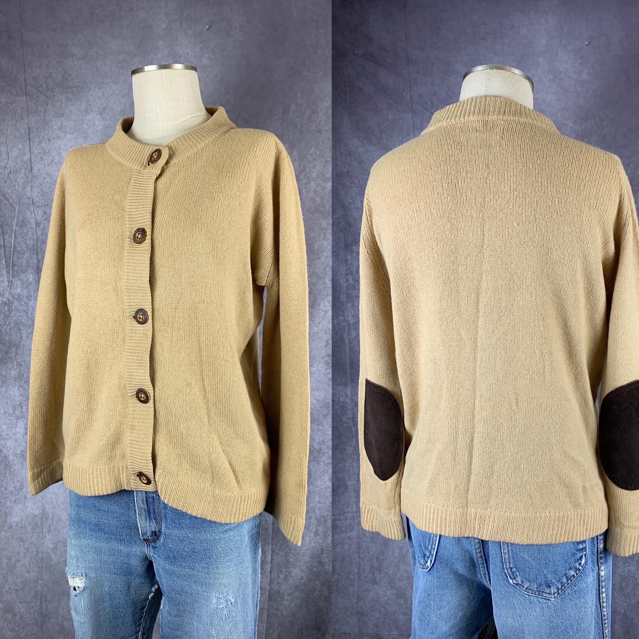 Elbow Patch Cardigan - Etsy Elbow Patch Cardigan - Etsy