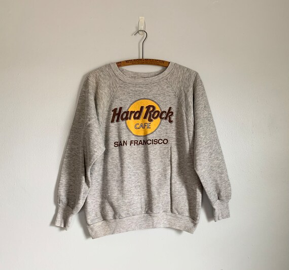 1980s Vintage Hard Rock Cafe San Francisco Sweatshirt… - Gem