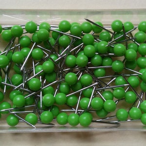 Push Pins for Map 200 Shiny Quality Map Pins Travel Map Tacks World Travel Markers Various Colors 2 boxes 100 pins per box 4mm ball heads image 8