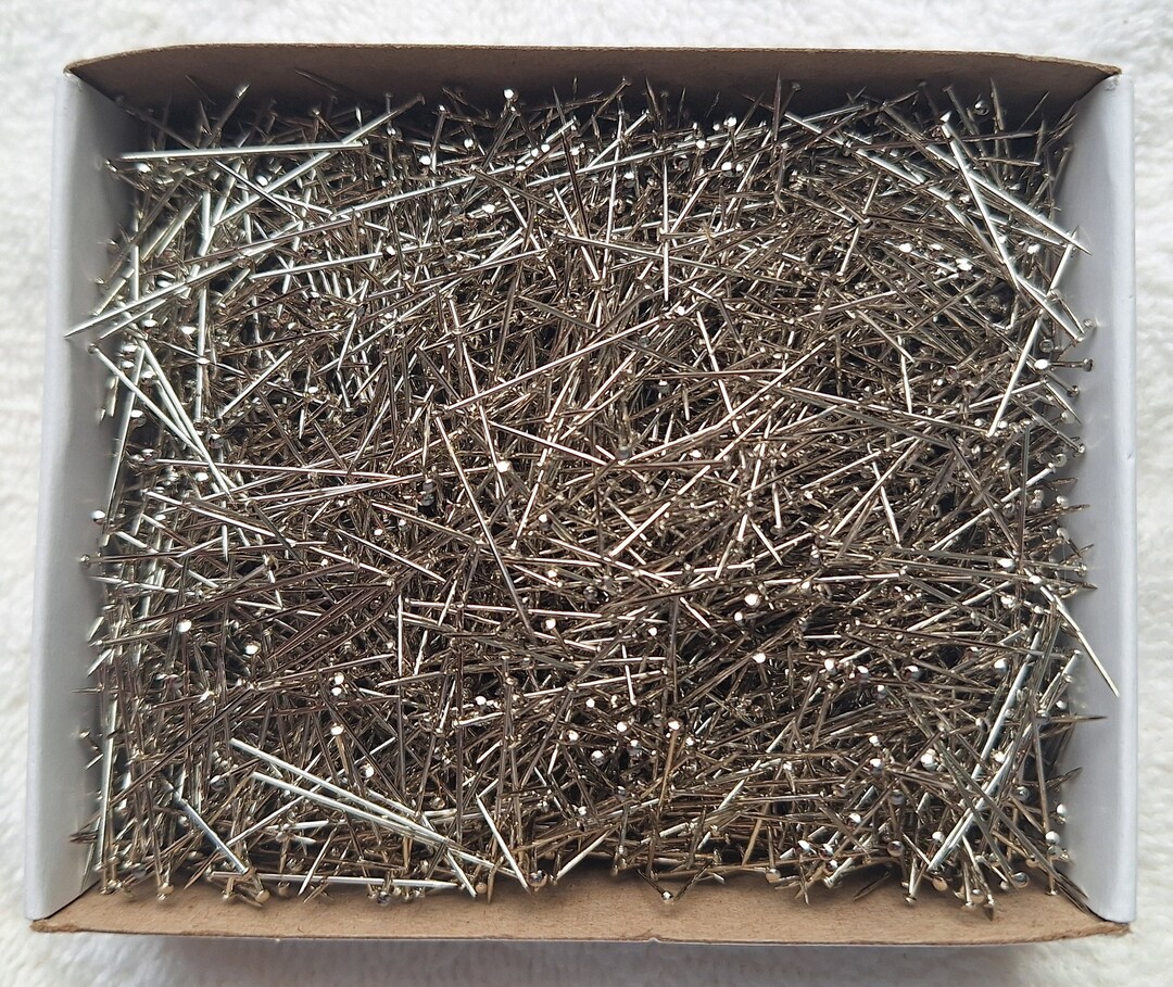 Super Sharp Steel Sequin Pins: 7/8
