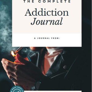 Diario de adicciones, Cuaderno de recuperación, Diario de sobriedad, Diario de autoayuda, Crecimiento personal, Herramienta de salud mental, Diario de sobriedad, Recuperación de adicciones