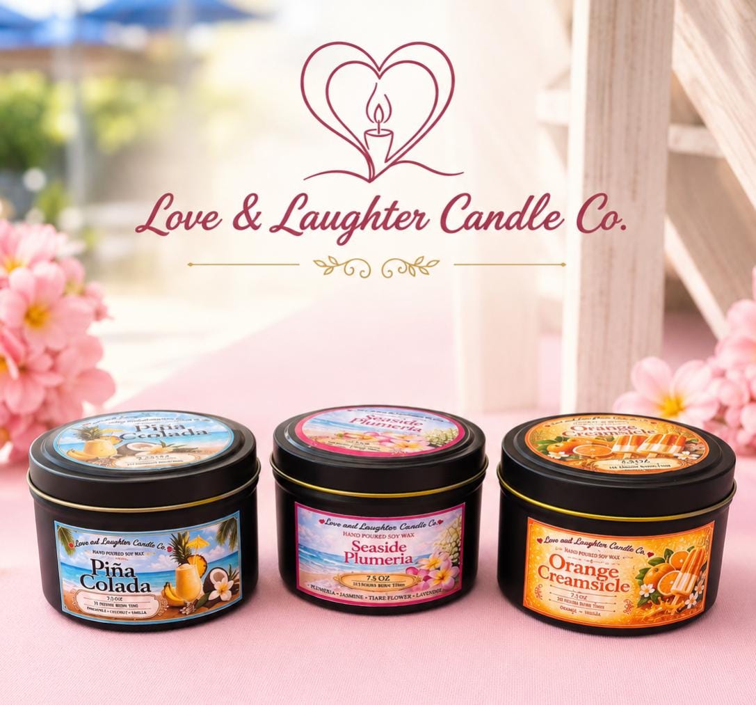 LoveLaughterCandleCo - Etsy