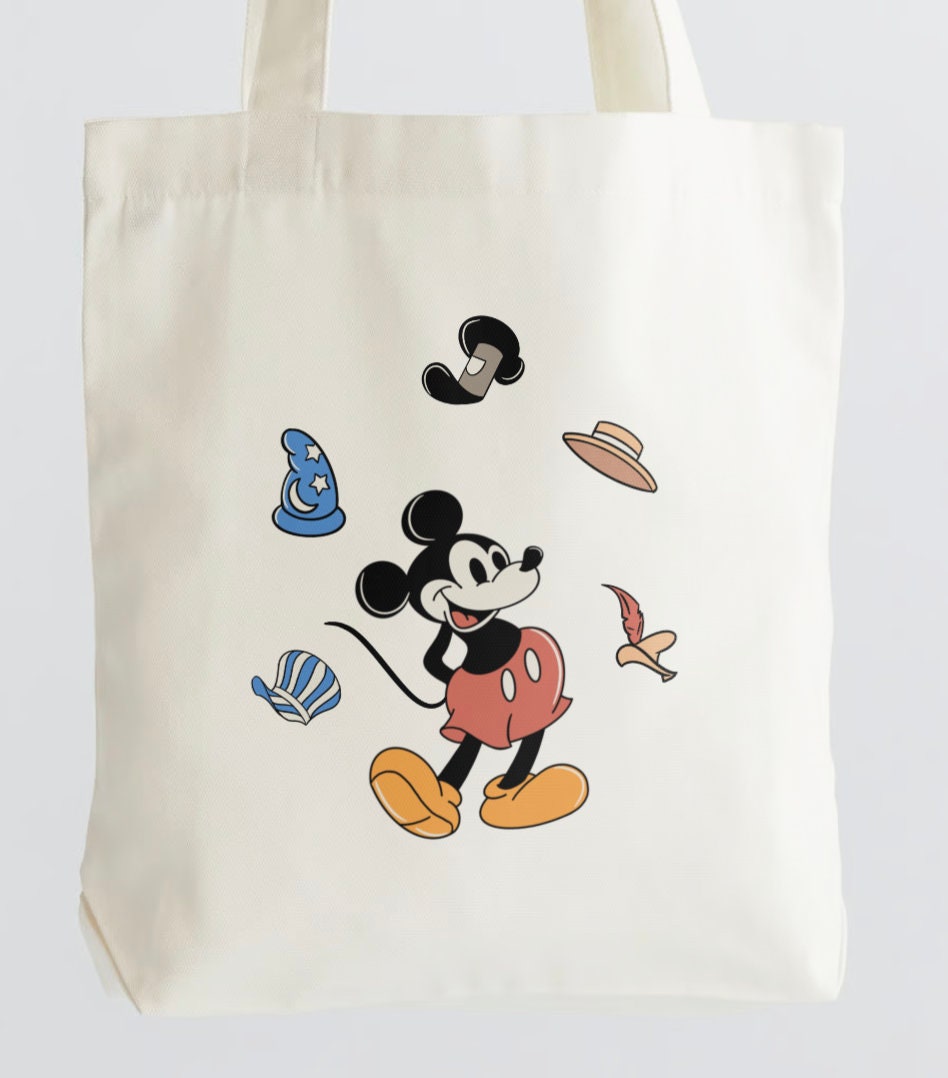 Mickey Mouse Tote Bag Etsy UK