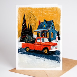 Christmas Greeting Card Set: 10 Unique Holiday Designs with Envelopes