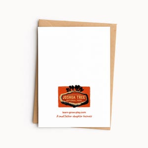 National park folk art greeting card set, ten linocut-style park designs