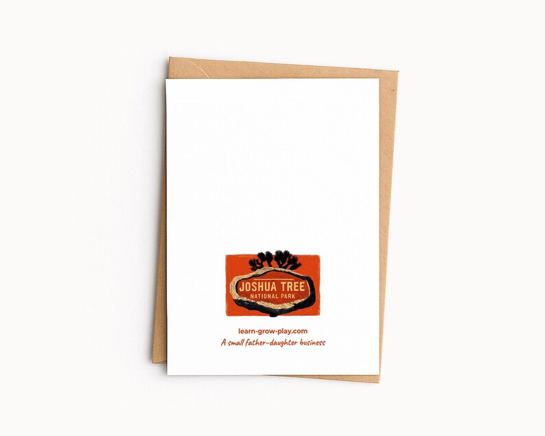 National park folk art greeting card set, ten linocut-style park designs