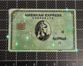 Holographic Credit Card Sticker | Sparkly Card Skin Decal
