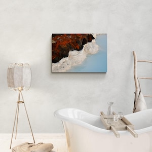Blue Lagoon Iceland Photography Print: Kim A. Bailey Color Photograph