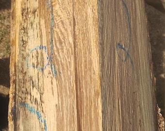 Spalted Oak Blank #2 – Figured Hardwood for Woodworking, Turning, Knife Scales, Craft Lumber