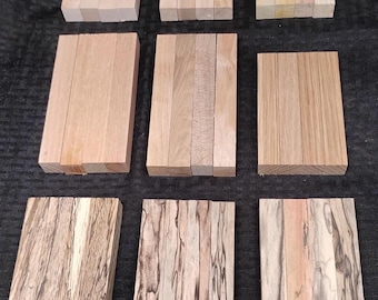 Assorted Pen Blanks: Woodturning Supplies (5 - 100 Pieces)