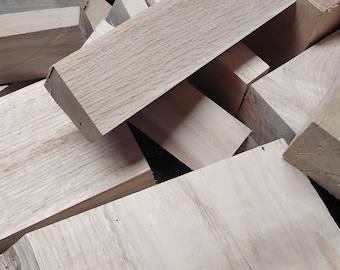 Hardwood Blocks and Offcuts | 10" Cube Box | Oak, Pecan, Maple, Poplar, etc.