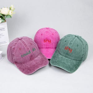 Op maat gemaakte geborduurde hoed met jouw tekst,gepersonaliseerde baseballpet,geborduurde baseballpetten,op maat gemaakte gewassen papa-pet,unisex hoeden met monogram