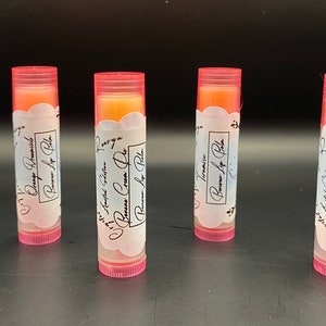 Beeswax Lip Balm assorted Dessert themed flavors
