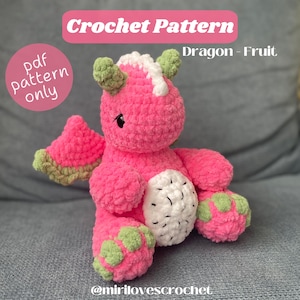 Dragon-Fruit crochet pattern