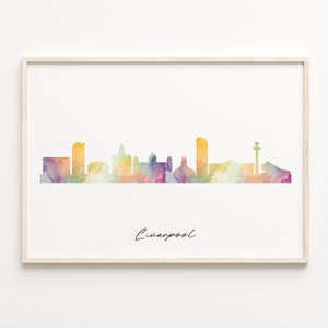 Silverstone Skyline Druck, Aquarell Stadtansicht,Vereinigtes Königreich Wand Kunst Poster, Aquarell Karte, City Skyline Leinwand, C29-165