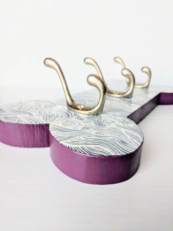 Wall hook Dog Bone shaped wall hook three hooks