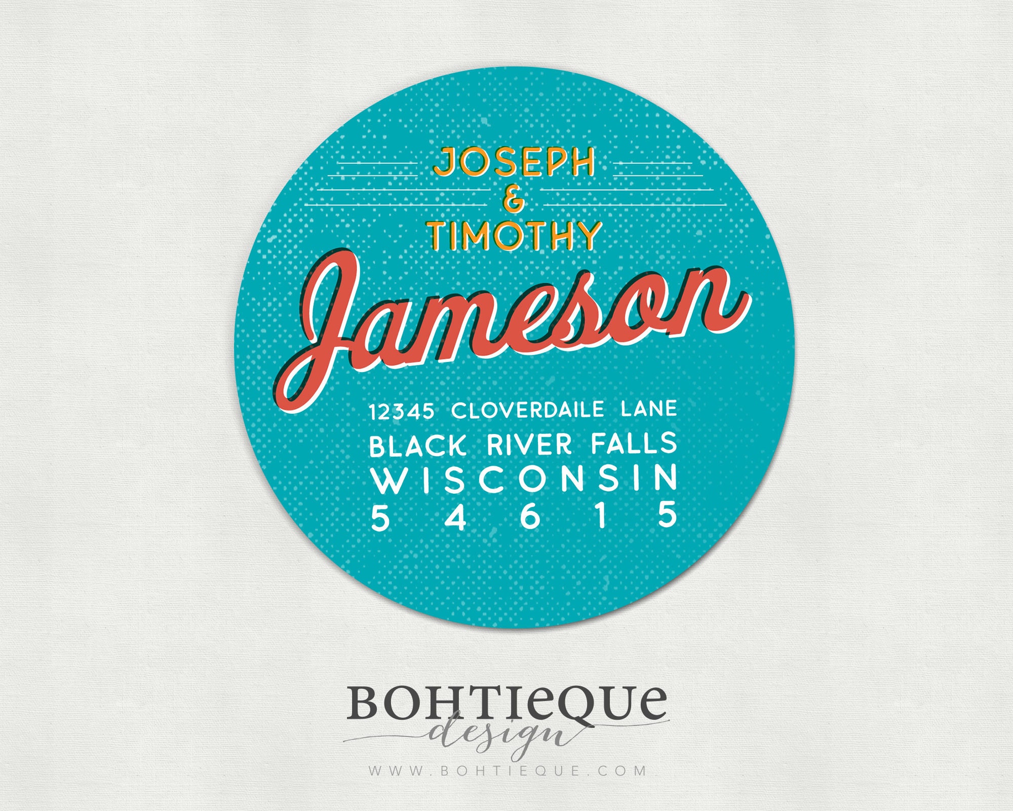 Jameson Return Address Labels – Wedding Custom Address Labels – Care …