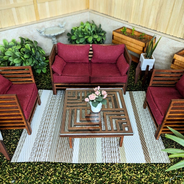 Dollhouse Patio Etsy