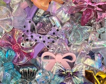 Grab Bag: All Bows and Bowknots, Resin Beads, Kandi Charms, Mystery Mix