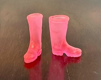 Miniature Pink Wellies