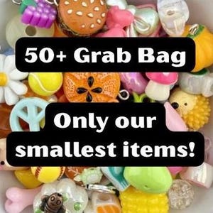 Wundertüte unserer kleinsten Charmes und Perlen (50+)