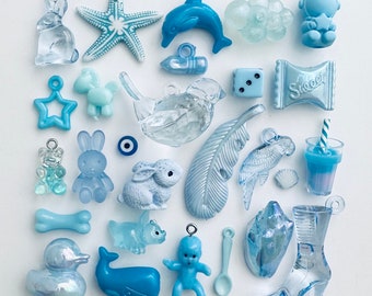 I'm Blue Collection of Miniature Trinkets and Charms