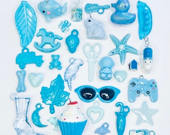 I'm Blue Collection of Miniature Trinkets and Charms